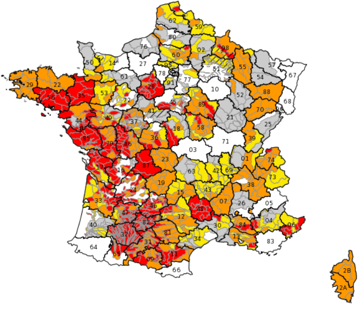 Carte Secheresse 1